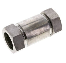 42L Stainless Steel Straight Welding Cutting Fitting Bulkhead 160 bar ISO 8434-1