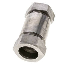 42L Stainless Steel Straight Welding Cutting Fitting Bulkhead 160 bar ISO 8434-1