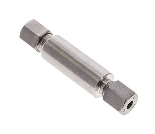 6S Stainless Steel Straight Welding Cutting Fitting Bulkhead 630 bar ISO 8434-1