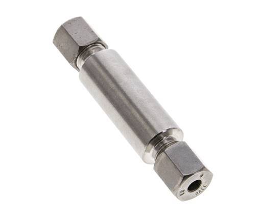 6S Stainless Steel Straight Welding Cutting Fitting Bulkhead 630 bar ISO 8434-1