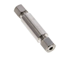 6S Stainless Steel Straight Welding Cutting Fitting Bulkhead 630 bar ISO 8434-1