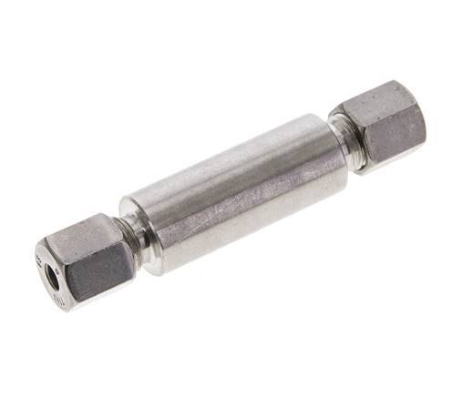 6S Stainless Steel Straight Welding Cutting Fitting Bulkhead 630 bar ISO 8434-1