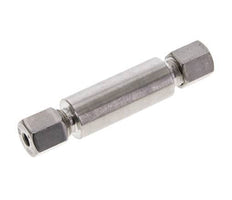 6S Stainless Steel Straight Welding Cutting Fitting Bulkhead 630 bar ISO 8434-1
