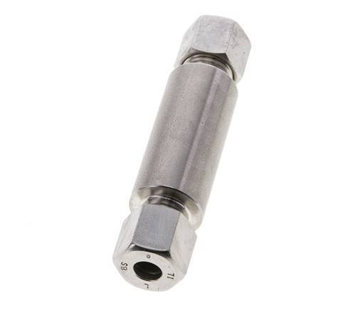 8S Stainless Steel Straight Welding Cutting Fitting Bulkhead 630 bar ISO 8434-1