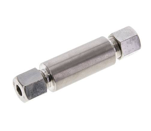 8S Stainless Steel Straight Welding Cutting Fitting Bulkhead 630 bar ISO 8434-1