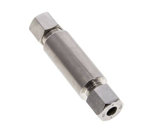 8S Stainless Steel Straight Welding Cutting Fitting Bulkhead 630 bar ISO 8434-1