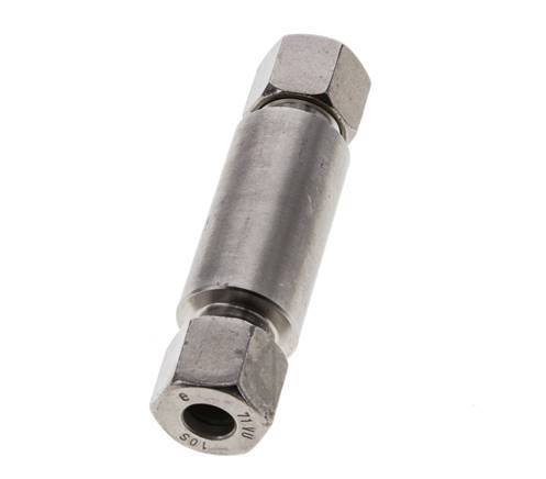 10S Stainless Steel Straight Welding Cutting Fitting Bulkhead 630 bar ISO 8434-1