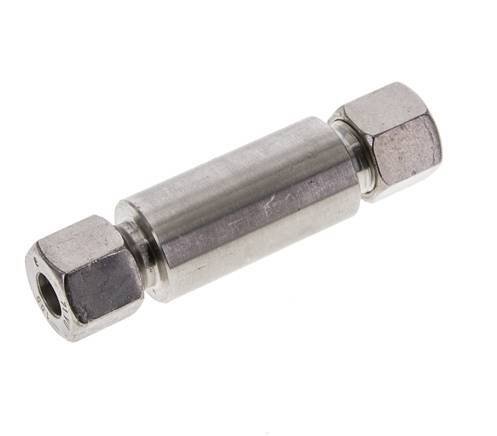 10S Stainless Steel Straight Welding Cutting Fitting Bulkhead 630 bar ISO 8434-1