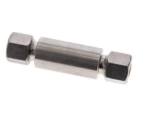 10S Stainless Steel Straight Welding Cutting Fitting Bulkhead 630 bar ISO 8434-1