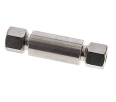 10S Stainless Steel Straight Welding Cutting Fitting Bulkhead 630 bar ISO 8434-1