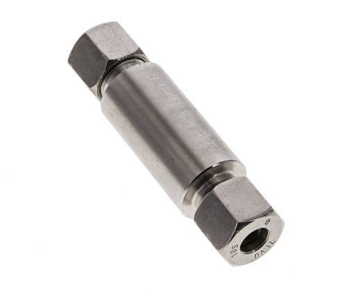 10S Stainless Steel Straight Welding Cutting Fitting Bulkhead 630 bar ISO 8434-1