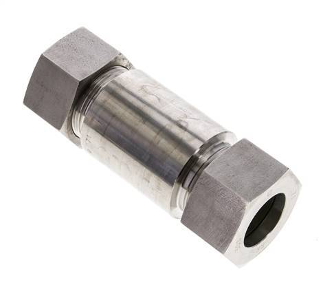 30S Stainless Steel Straight Welding Cutting Fitting Bulkhead 400 bar ISO 8434-1