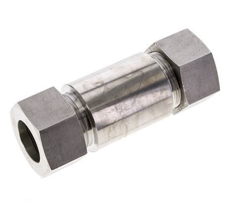 30S Stainless Steel Straight Welding Cutting Fitting Bulkhead 400 bar ISO 8434-1