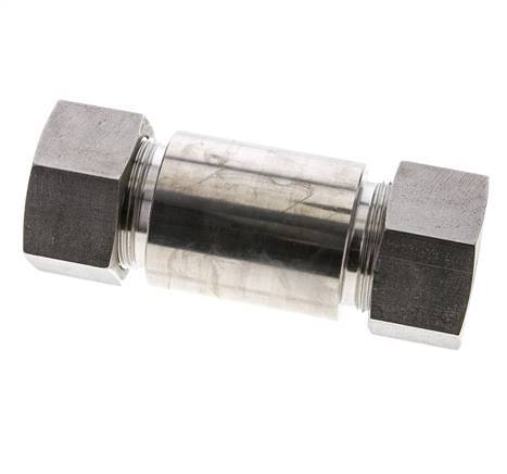 30S Stainless Steel Straight Welding Cutting Fitting Bulkhead 400 bar ISO 8434-1