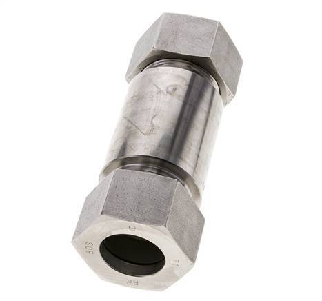 30S Stainless Steel Straight Welding Cutting Fitting Bulkhead 400 bar ISO 8434-1