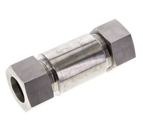 30S Stainless Steel Straight Welding Cutting Fitting Bulkhead 400 bar ISO 8434-1