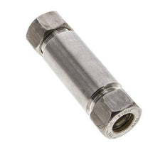 18L Stainless Steel Straight Welding Compression Fitting Bulkhead 315 bar ISO 8434-1