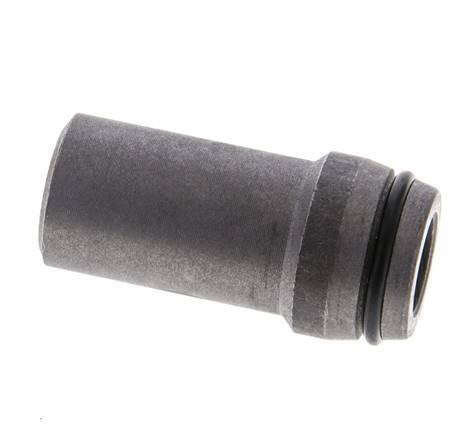 16x3mm Phosphatised Steel Straight with Welding End 400 barO-ring ISO 8434-1 [2 Pieces]