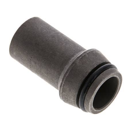 20x2mm Phosphatised Steel Straight with Welding End 400 barO-ring ISO 8434-1