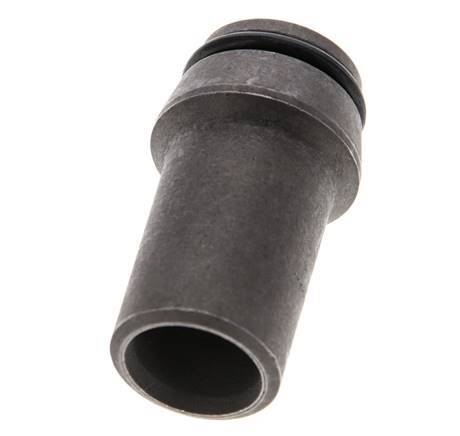20x2mm Phosphatised Steel Straight with Welding End 400 barO-ring ISO 8434-1