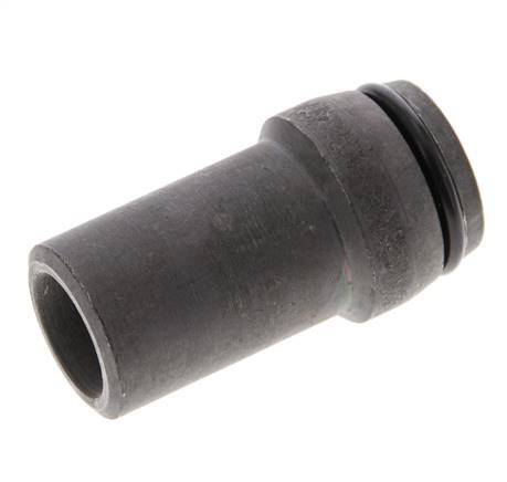 20x3mm Phosphatised Steel Straight with Welding End 400 barO-ring ISO 8434-1