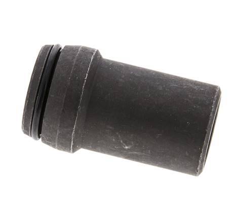 25x3mm Phosphatised Steel Straight with Welding End 400 barO-ring ISO 8434-1