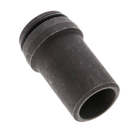 25x3mm Phosphatised Steel Straight with Welding End 400 barO-ring ISO 8434-1