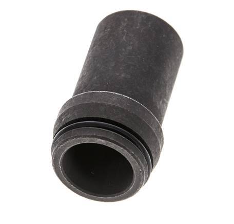 25x3mm Phosphatised Steel Straight with Welding End 400 barO-ring ISO 8434-1