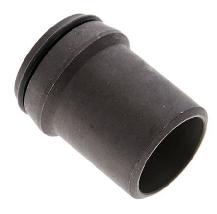 28x2.5mm Phosphatised Steel Straight with Welding End 160 barO-ring ISO 8434-1