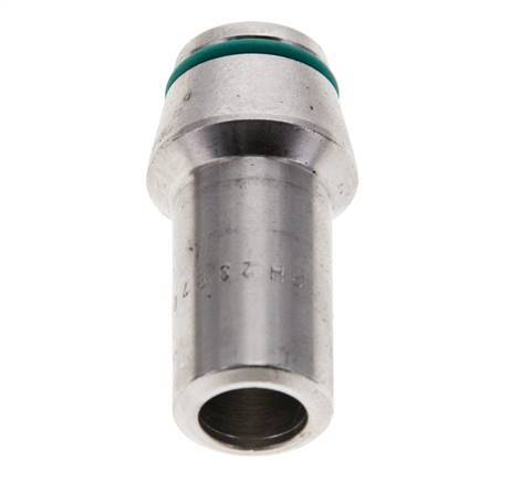 12x2mm Stainless Steel Straight with Welding End 630 bar FKMO-ring ISO 8434-1