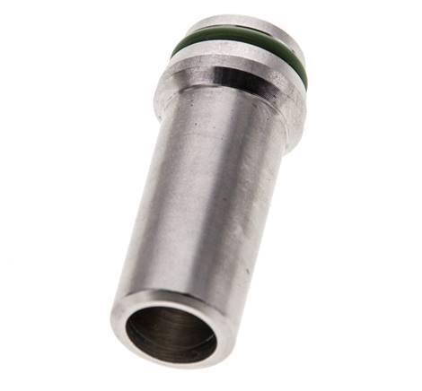 14x2mm Stainless Steel Straight with Welding End 630 bar FKMO-ring ISO 8434-1
