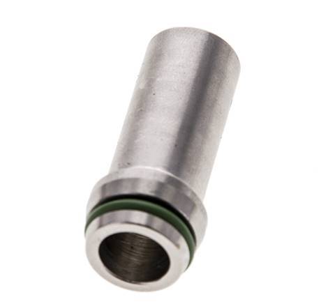 14x2mm Stainless Steel Straight with Welding End 630 bar FKMO-ring ISO 8434-1