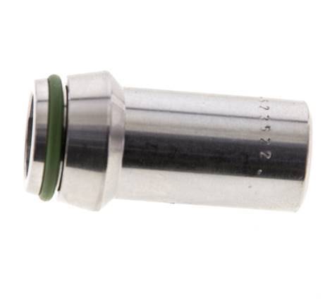 16x2mm Stainless Steel Straight with Welding End 400 bar FKMO-ring ISO 8434-1