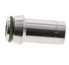 16x2mm Stainless Steel Straight with Welding End 400 bar FKMO-ring ISO 8434-1