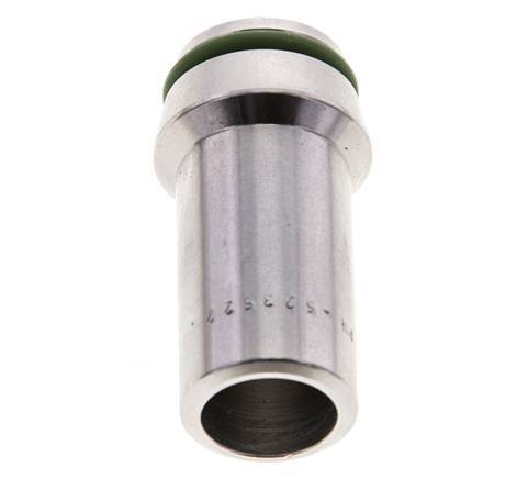 16x2mm Stainless Steel Straight with Welding End 400 bar FKMO-ring ISO 8434-1