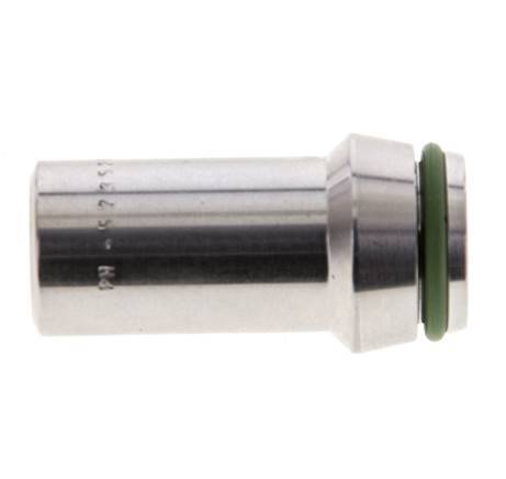 16x2mm Stainless Steel Straight with Welding End 400 bar FKMO-ring ISO 8434-1