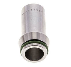 16x2mm Stainless Steel Straight with Welding End 400 bar FKMO-ring ISO 8434-1