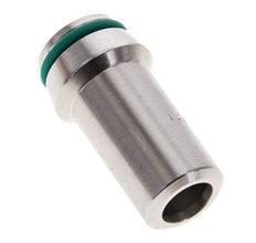 16x3mm Stainless Steel Straight with Welding End 400 bar FKMO-ring ISO 8434-1