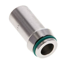 16x3mm Stainless Steel Straight with Welding End 400 bar FKMO-ring ISO 8434-1
