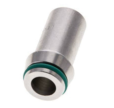 16x3mm Stainless Steel Straight with Welding End 400 bar FKMO-ring ISO 8434-1
