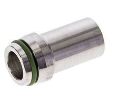 20x2mm Stainless Steel Straight with Welding End 400 bar FKMO-ring ISO 8434-1