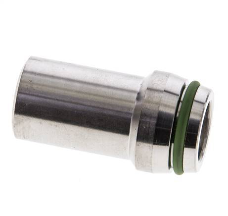 20x2mm Stainless Steel Straight with Welding End 400 bar FKMO-ring ISO 8434-1