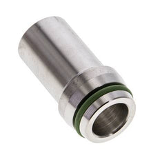 20x2mm Stainless Steel Straight with Welding End 400 bar FKMO-ring ISO 8434-1