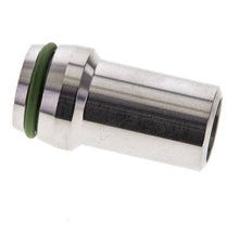 20x2.5mm Stainless Steel Straight with Welding End 400 bar FKMO-ring ISO 8434-1