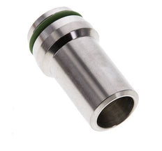 20x2.5mm Stainless Steel Straight with Welding End 400 bar FKMO-ring ISO 8434-1