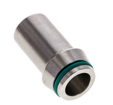 20x3mm Stainless Steel Straight with Welding End 400 bar FKMO-ring ISO 8434-1
