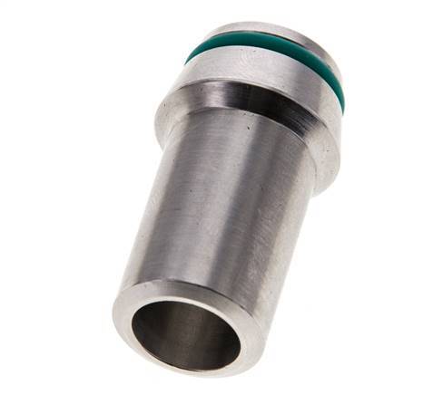 20x3mm Stainless Steel Straight with Welding End 400 bar FKMO-ring ISO 8434-1