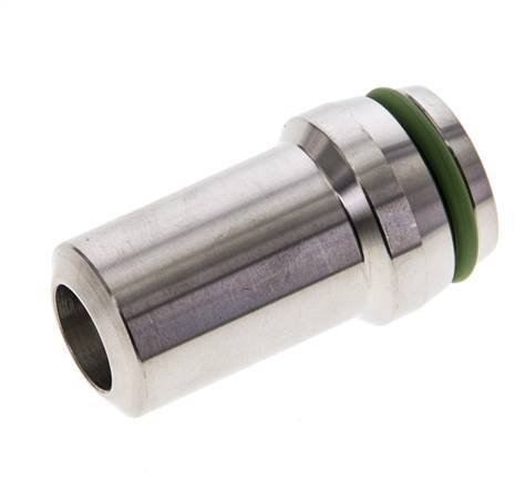 20x4mm Stainless Steel Straight with Welding End 400 bar FKMO-ring ISO 8434-1