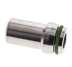 20x4mm Stainless Steel Straight with Welding End 400 bar FKMO-ring ISO 8434-1
