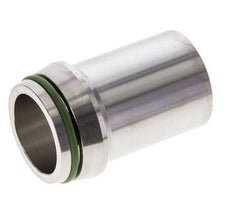 30x3mm Stainless Steel Straight with Welding End 400 bar FKMO-ring ISO 8434-1